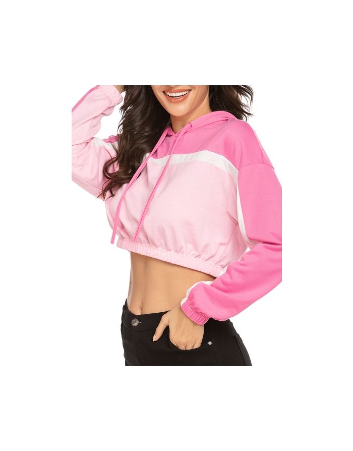 Chic Sweatshirt Spring Fall Crop Tops